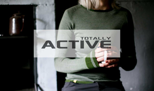 Totally Active: Base Layer Gear Test – Merino Base Layer Stripe