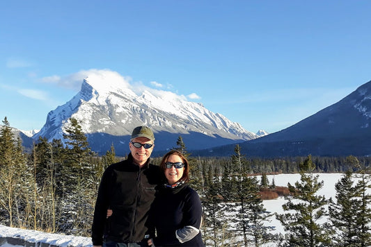 Gillian and John Mount Norquay