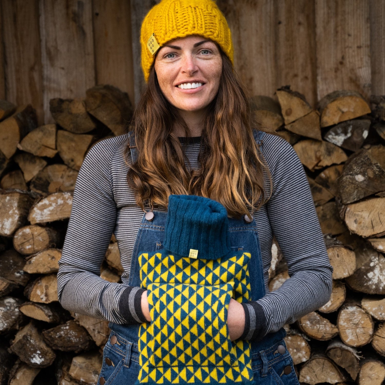 FINDRA Corrie Wollen Hot Water Bottle