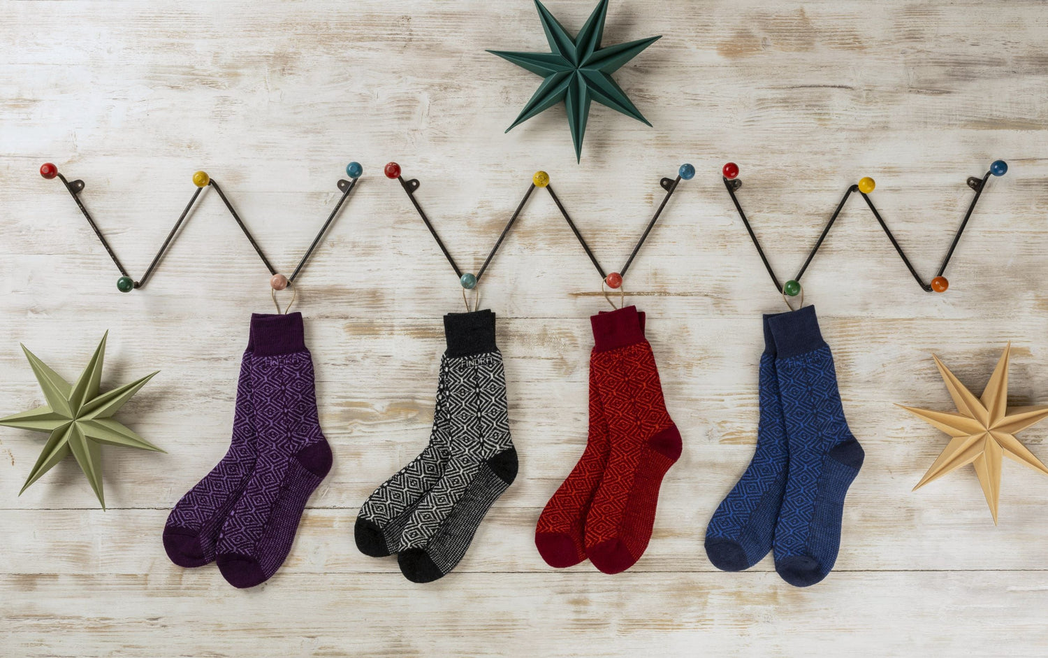 Chunky Knit Nordic Socks