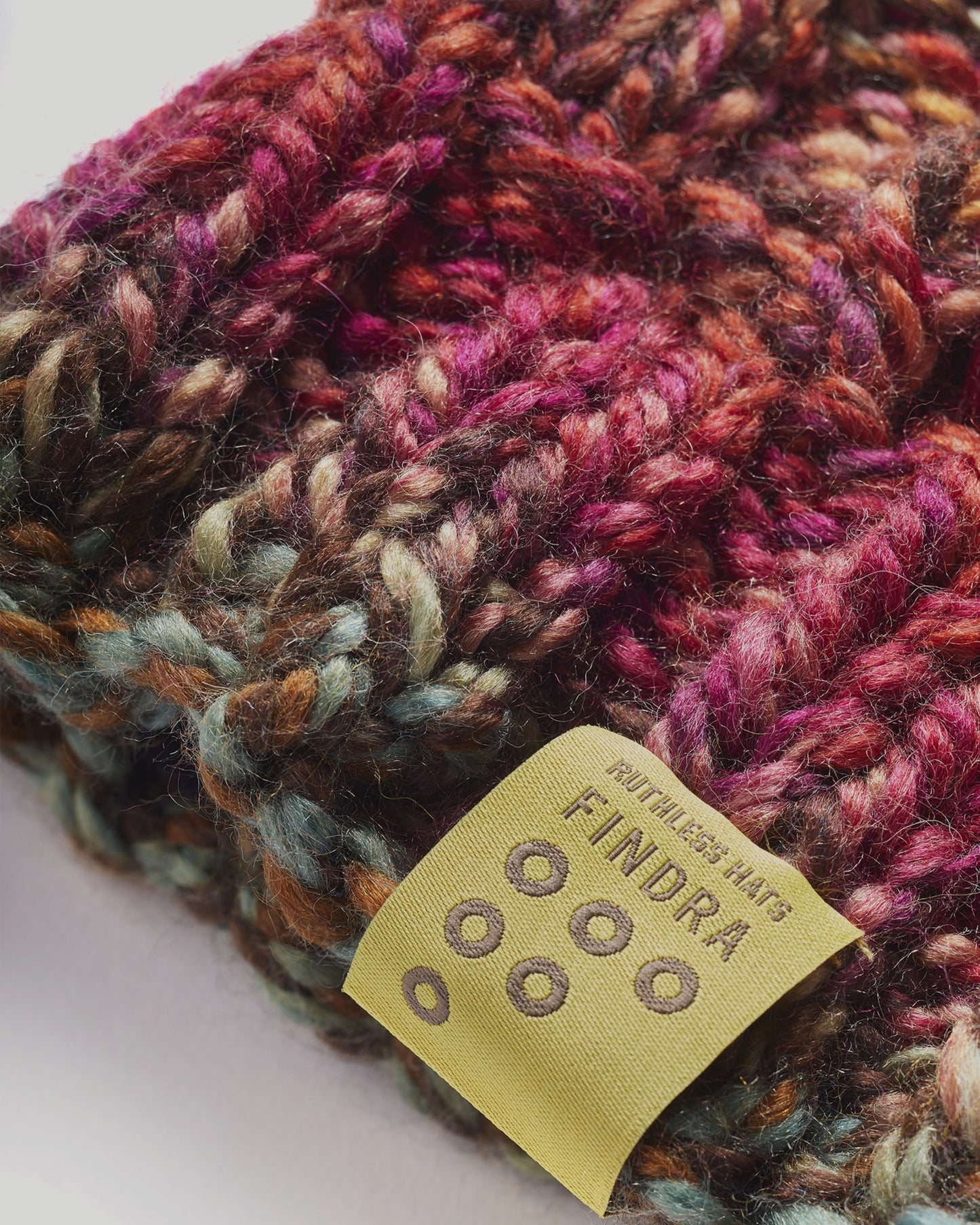 Merino Blend Cable Bobble Hat