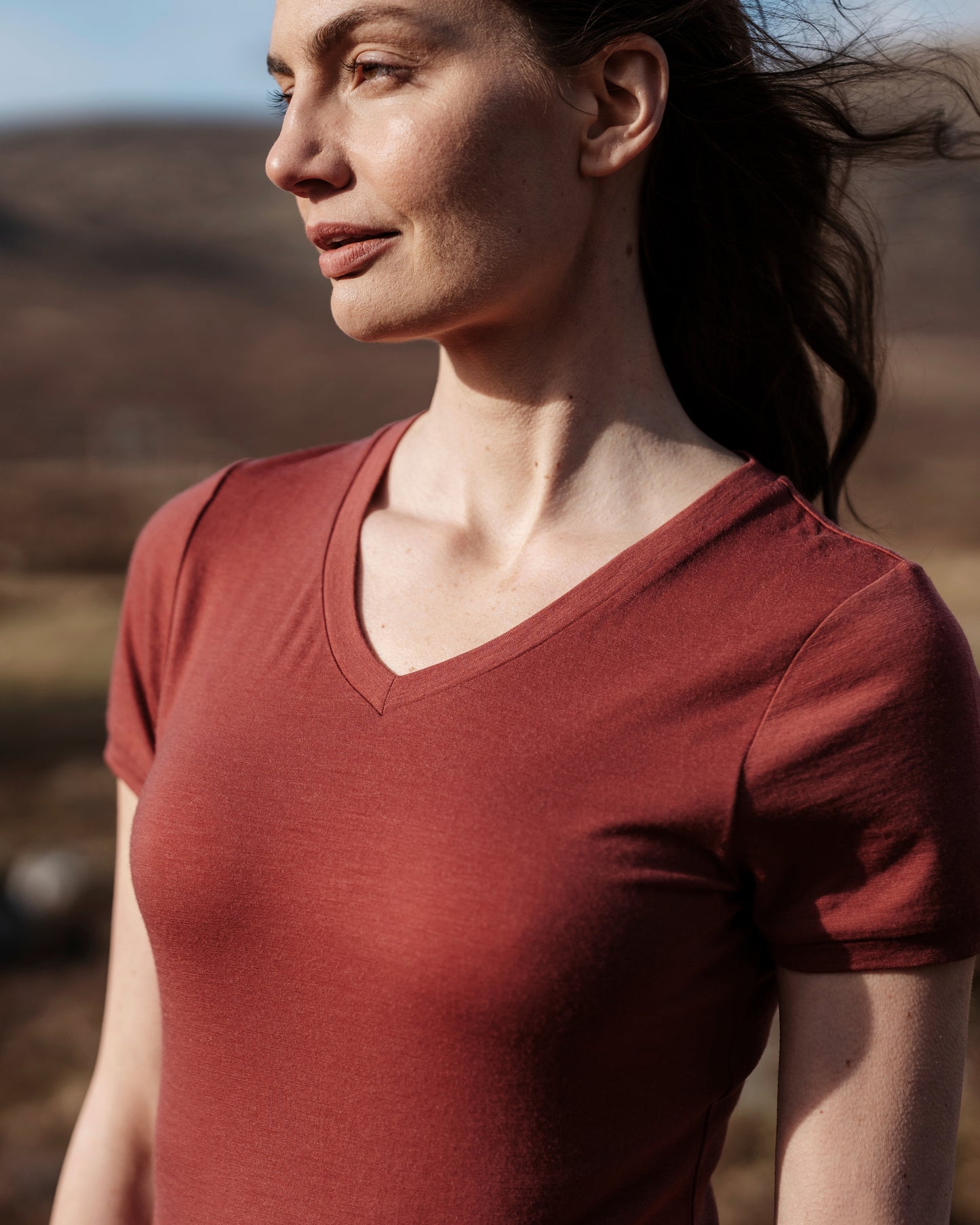 Eriska V Neck T-Shirt