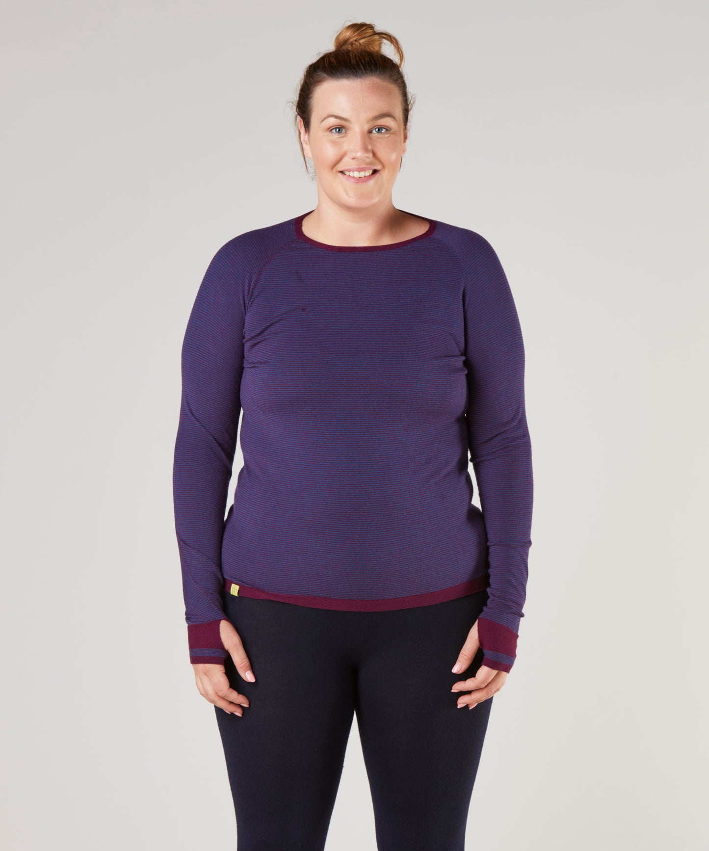 Fern Stripe Merino Base Layer