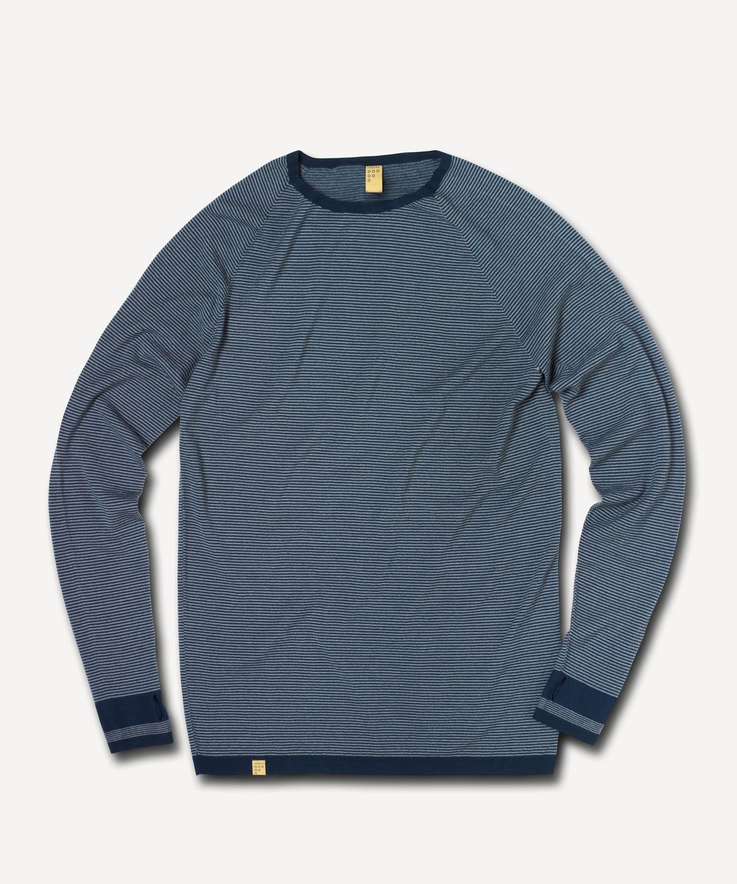 Linton Merino Stripe Base Layer - Relaxed Fit