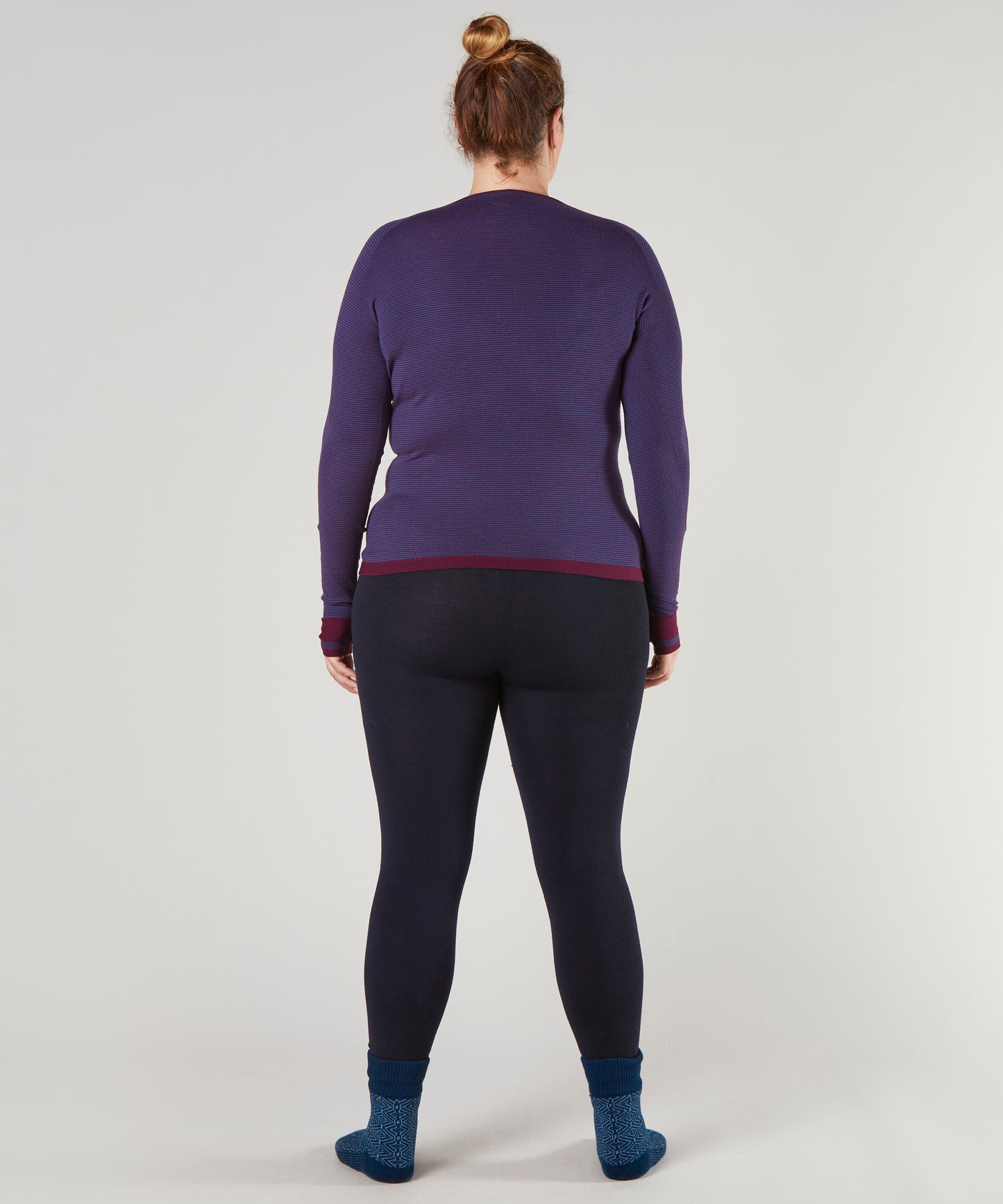 Fern Stripe Merino Base Layer