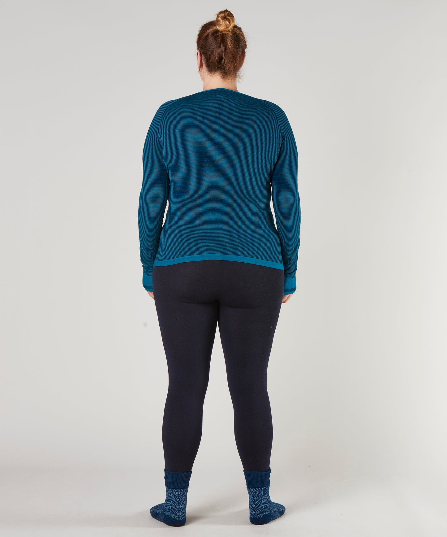 Fern Stripe Merino Base Layer