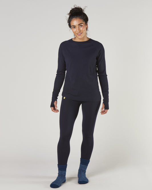 Linton Textured Merino Base Layer - Relaxed Fit