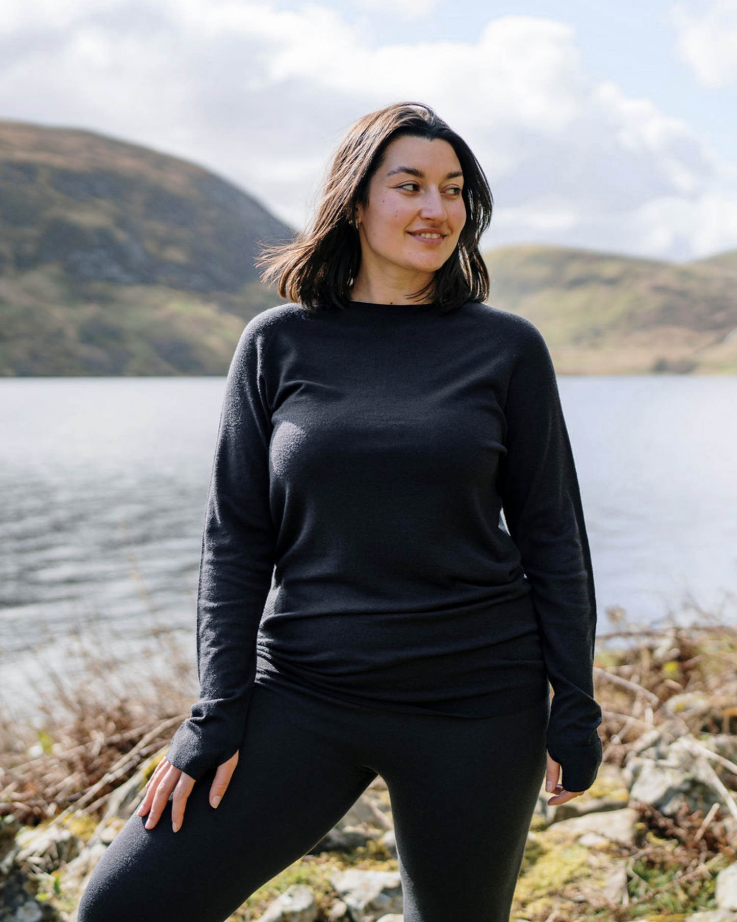 Linton Textured Merino Base Layer - Relaxed Fit