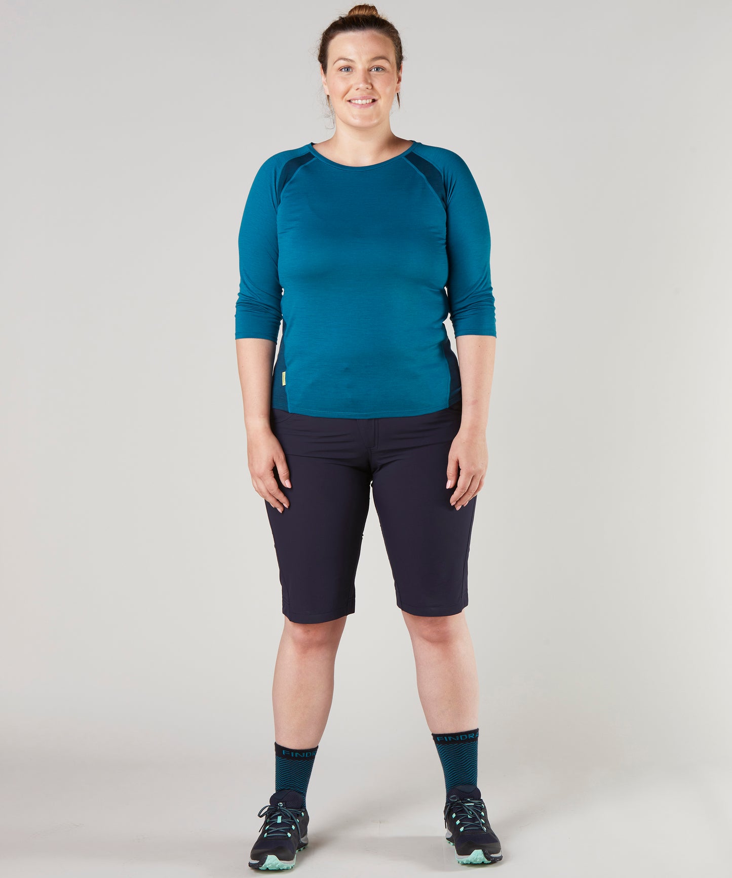 Oronsay Merino-Lite 3/4 Sleeve Top