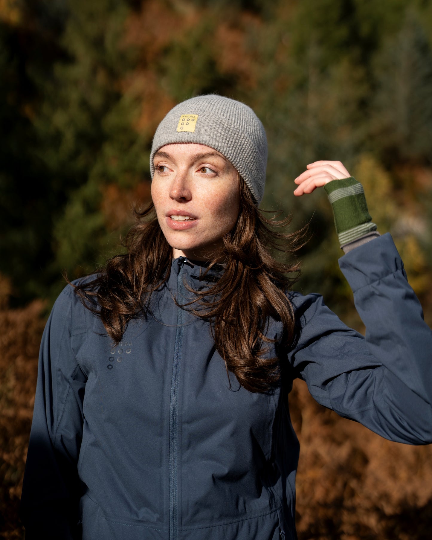 Pine Lambswool Beanie