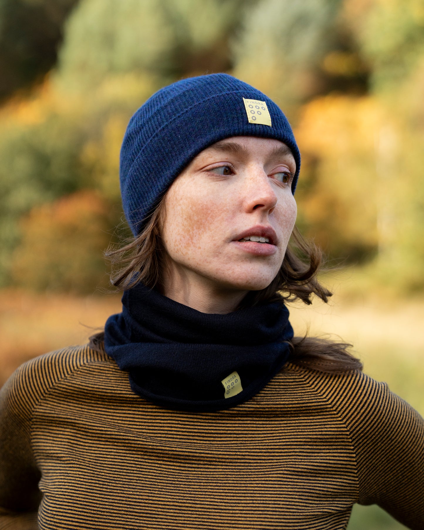 Pine Lambswool Beanie