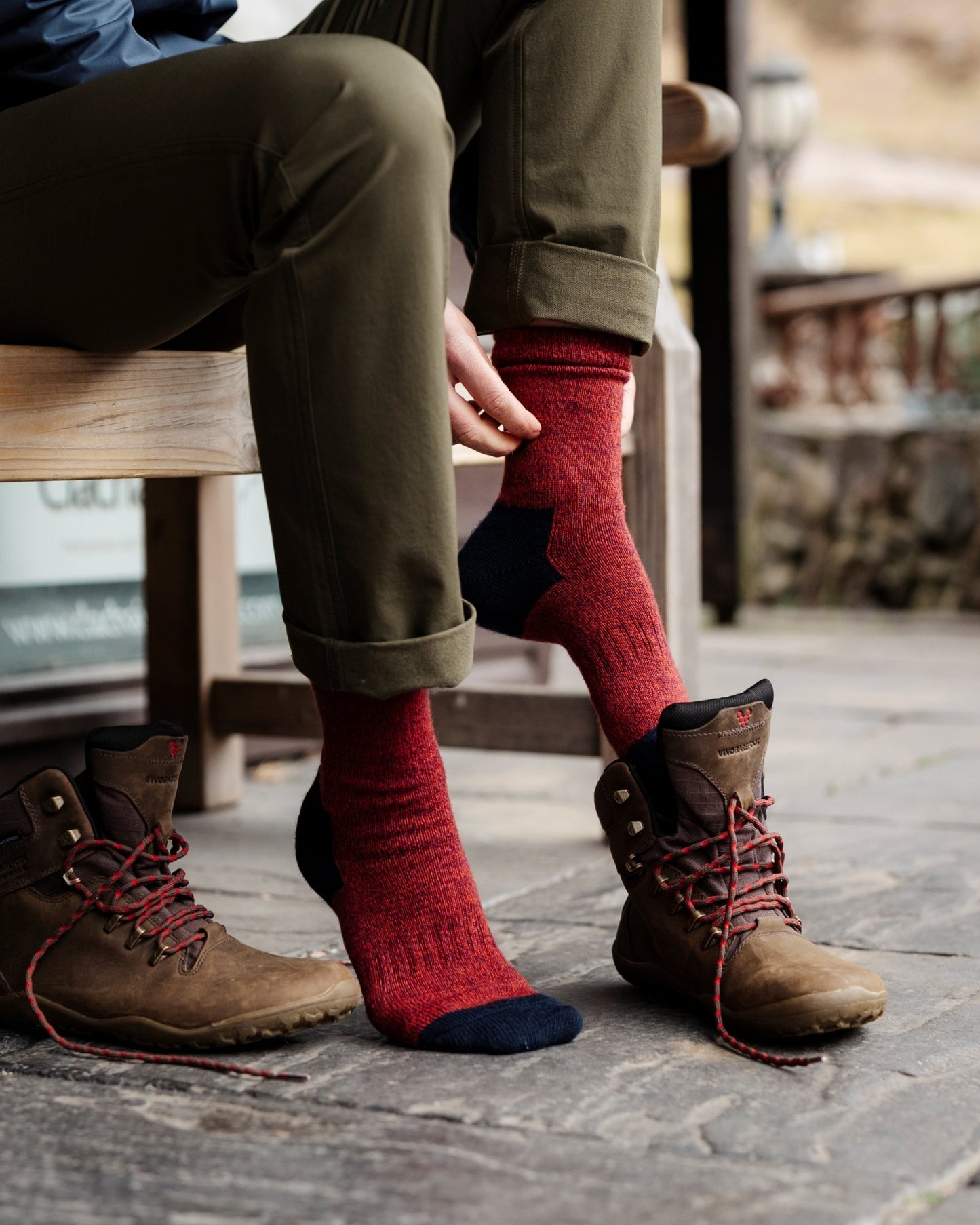 Skye Marl Merino Socks