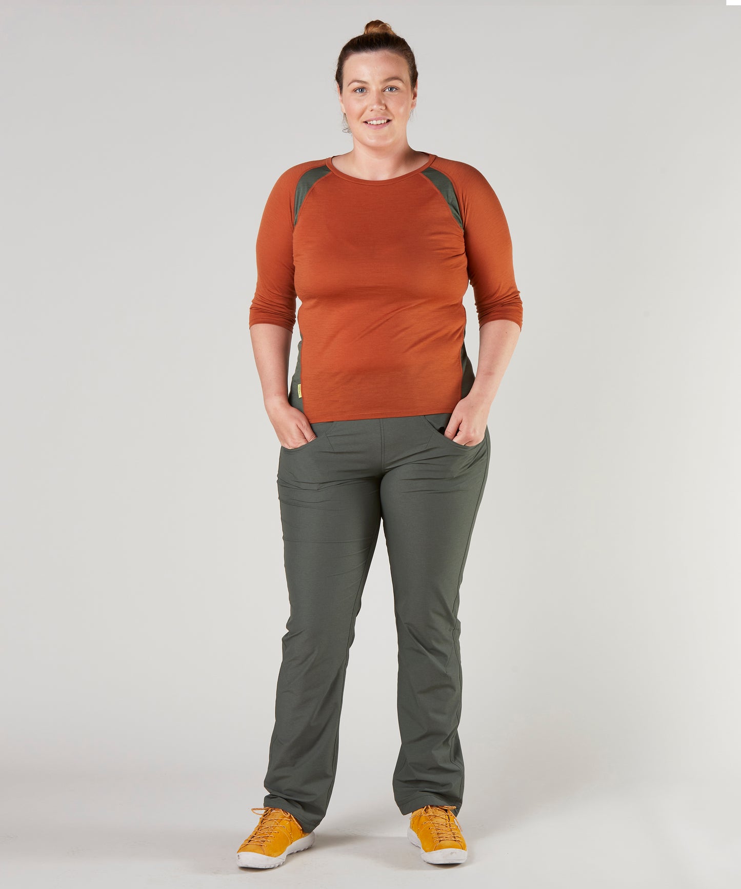 Oronsay Merino-Lite 3/4 Sleeve Top