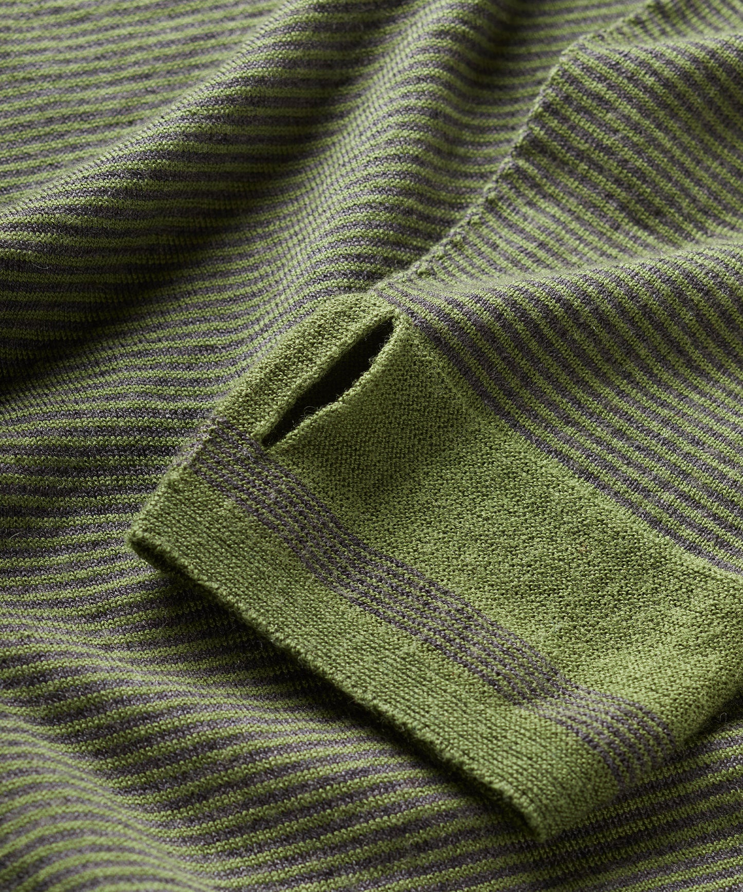 Linton Merino Stripe Base Layer - Relaxed Fit
