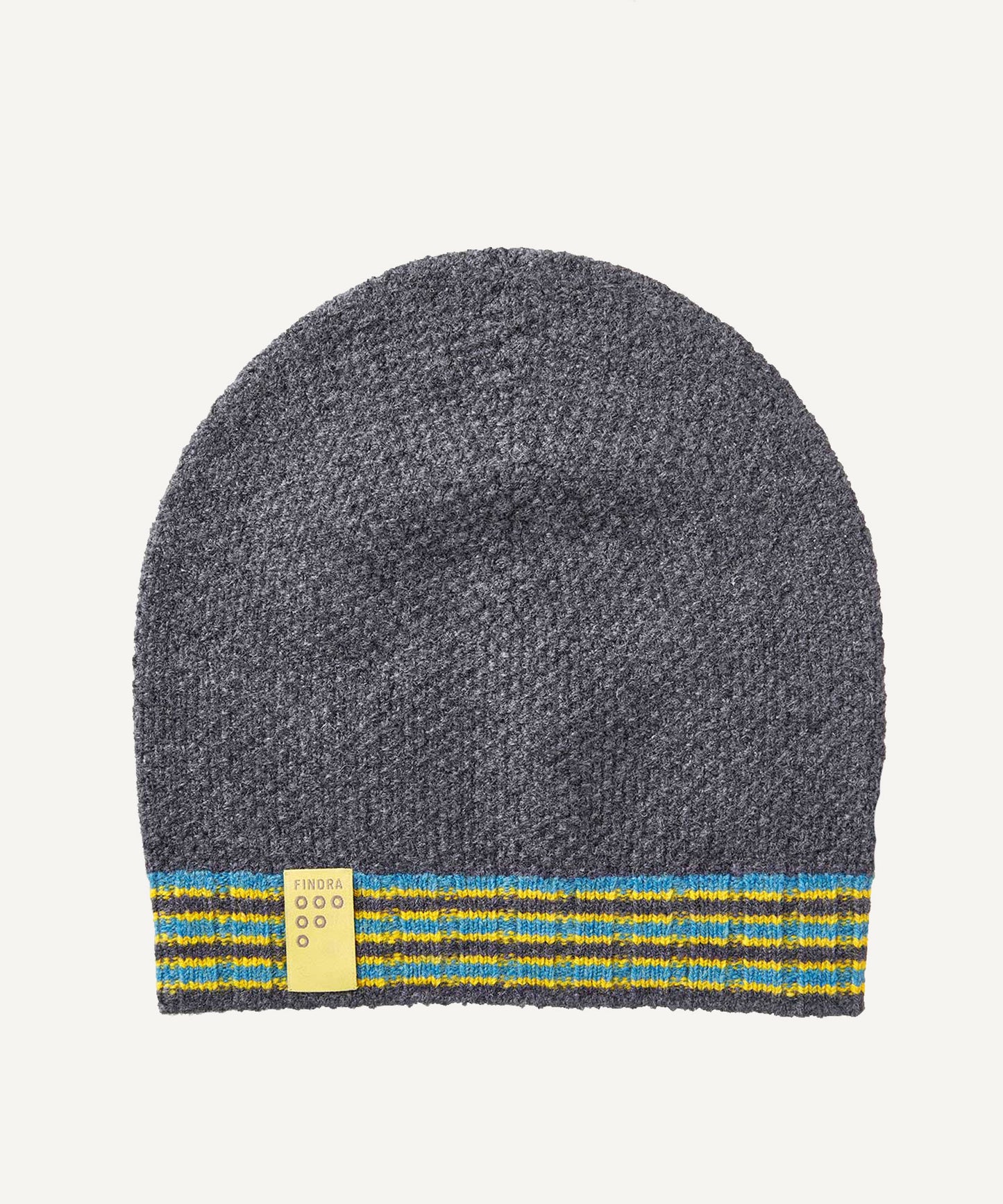 FINDRA Betty Lambswool Beanie Charcoal
