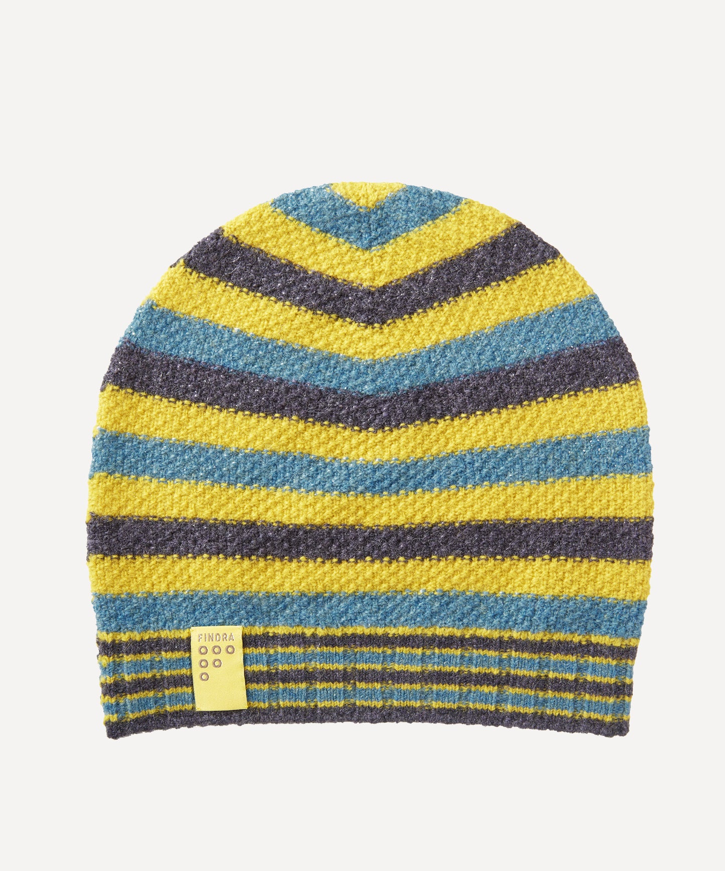 FINDRA Betty Stripe Lambswool Beanie Picallili
