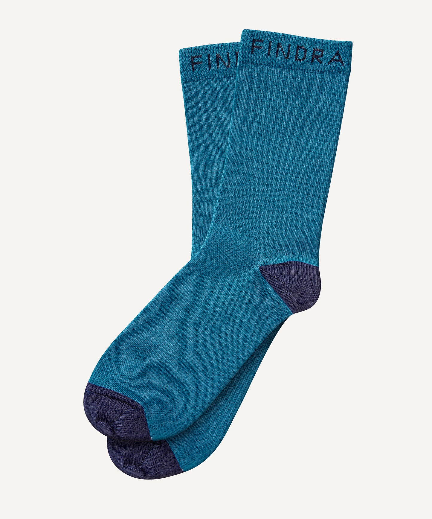 FINDRA Merino Colour Block Socks Teal