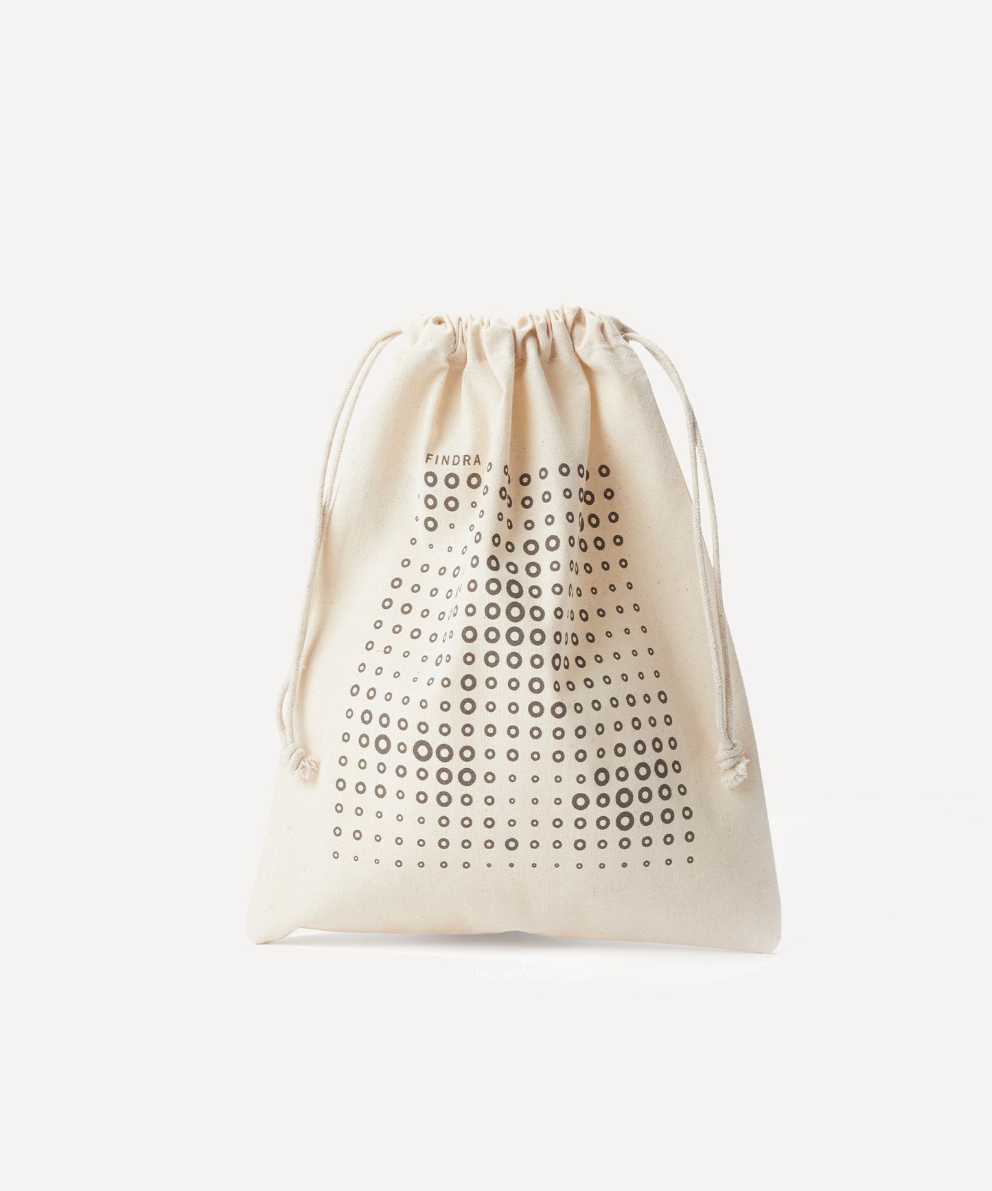 FINDRA Organic Cotton Drawstring Bag