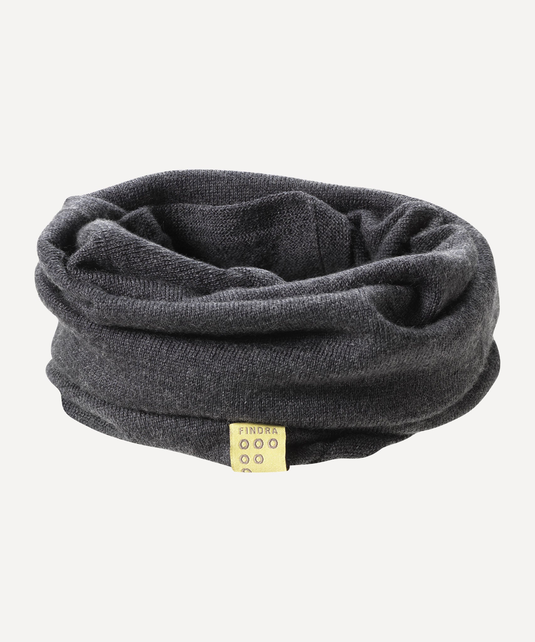 FINDRA Betty Plain Neck Warmer Charcoal