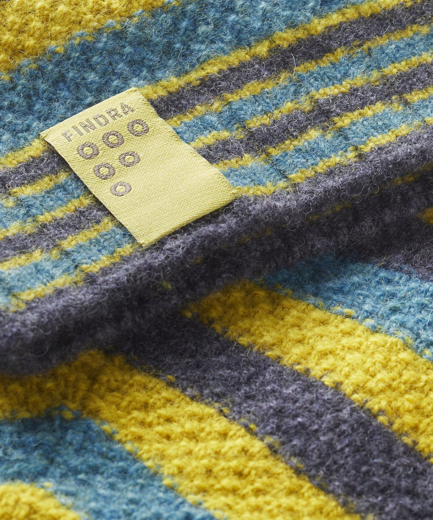 FINDRA Betty Stripe Lambswool Beanie Picallili Logo