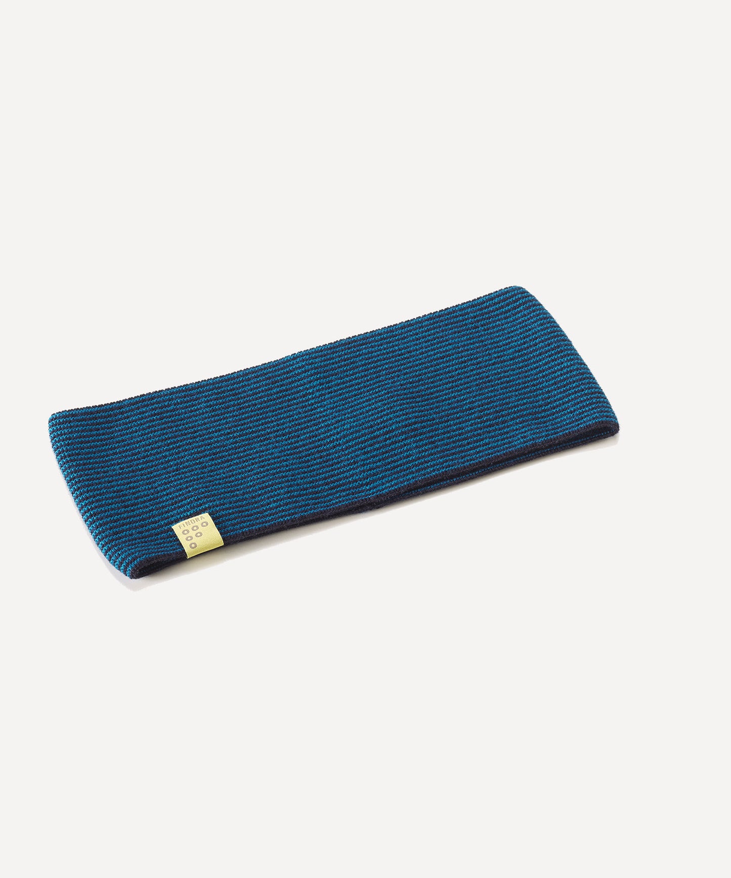 FINDRA Dark Navy Betty Head Band Stripe Dark Navy Peacock Flat