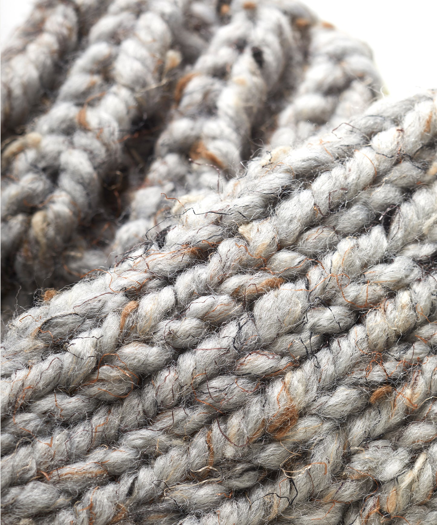 Pawkies Hand Knitted Mittens Flint Detail