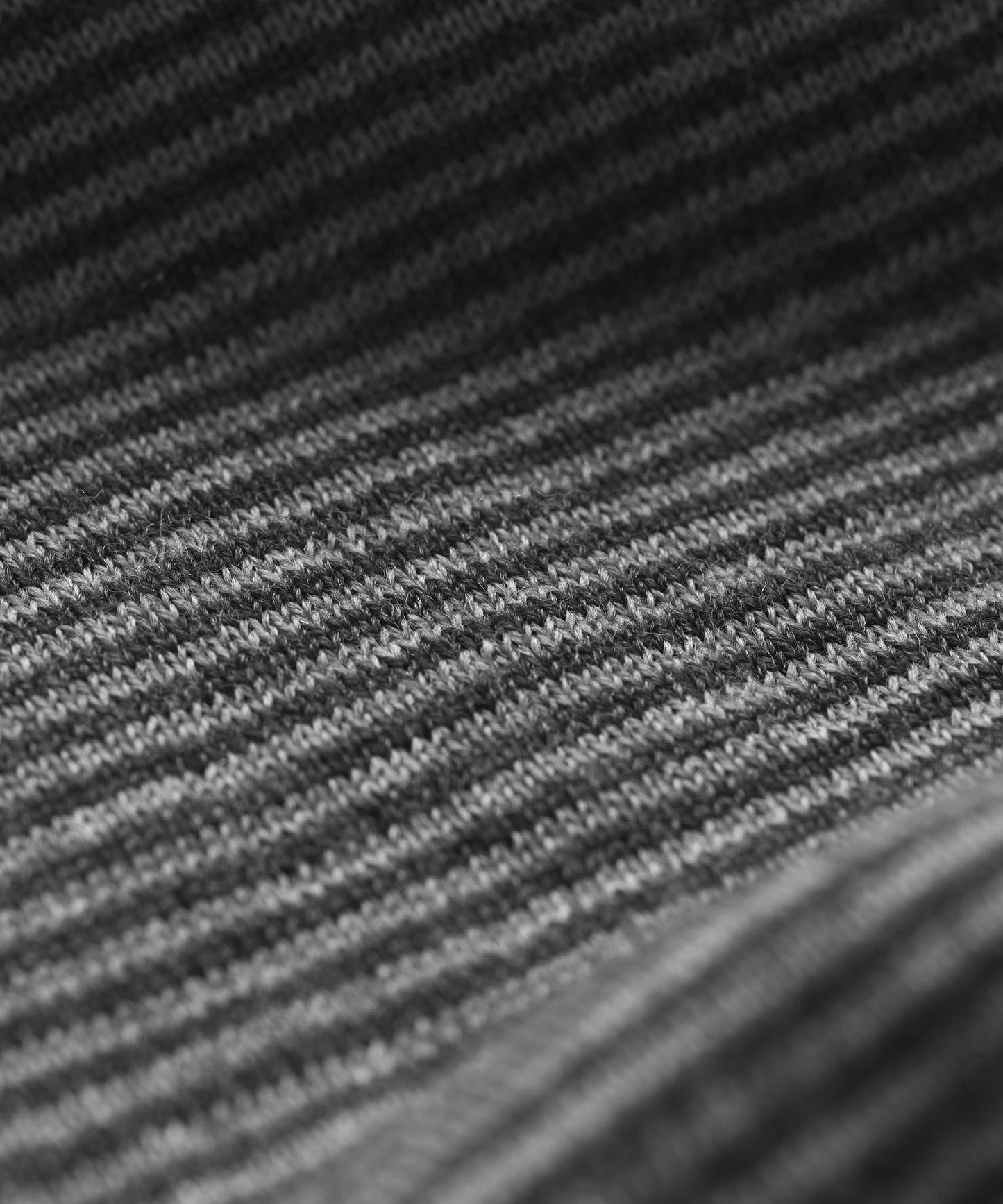 FINDRA Leithen Mens Merino Striped Base Layer Slate Grey Charcoal