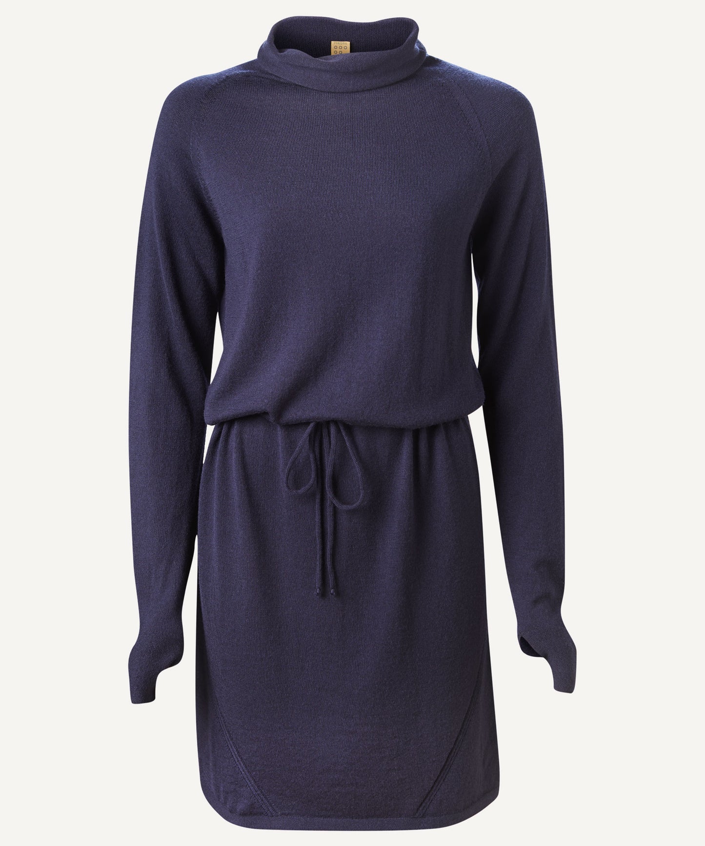 FINDRA Innis Merino Dress Dark Navy