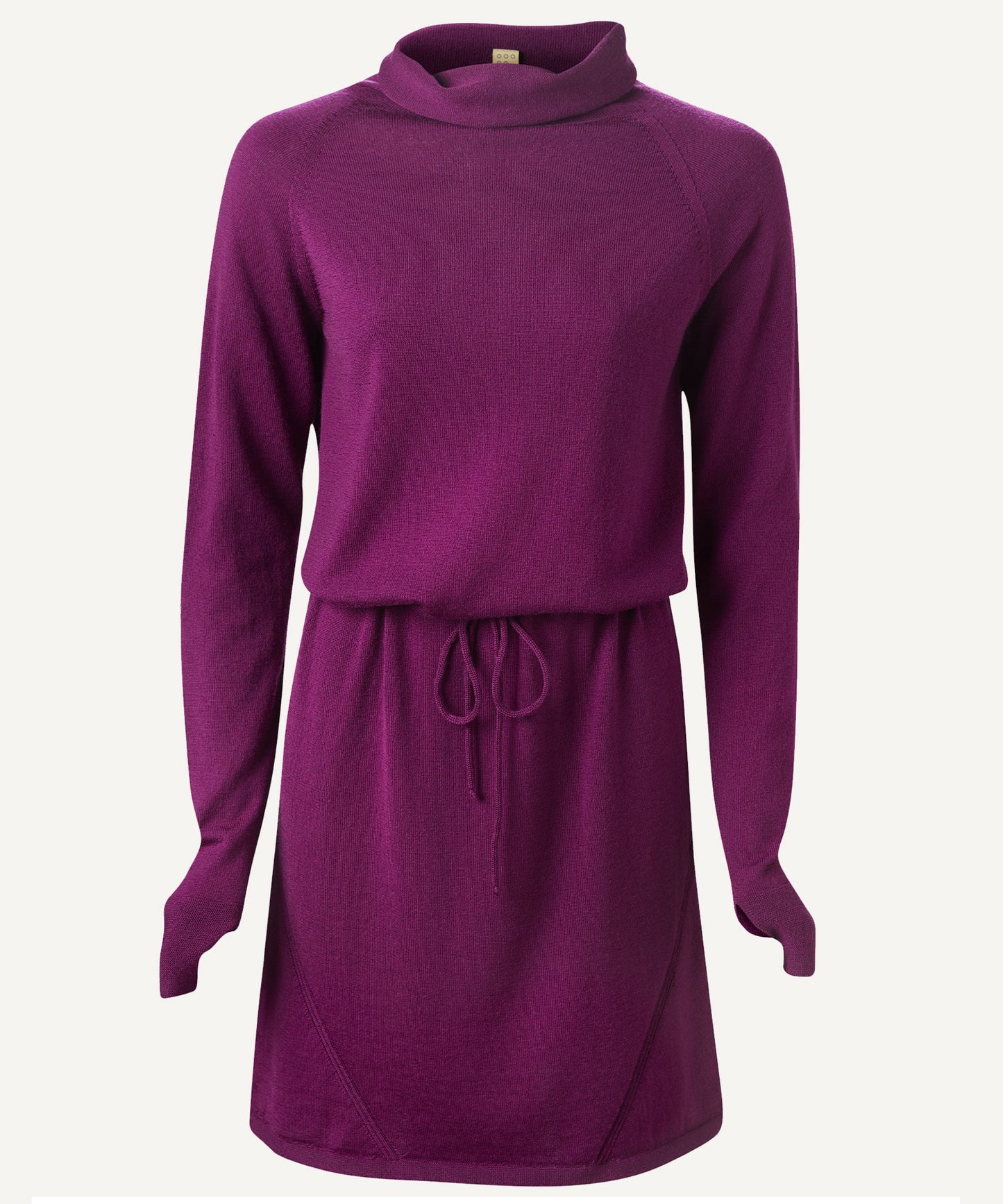 FINDRA Innis Merino Dress Eggplant