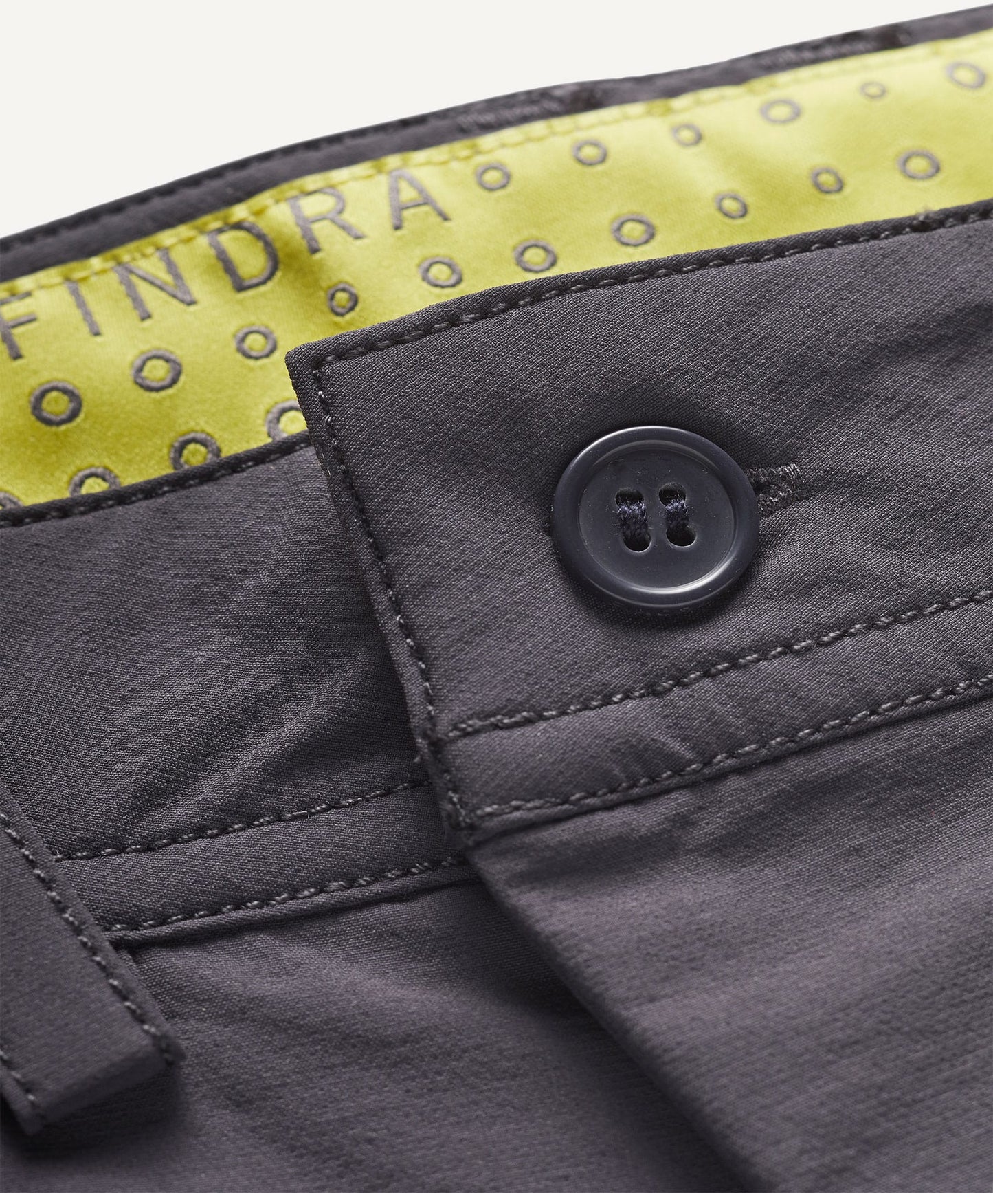 FINDRA Womens Trail Shorts Nine Irons Button