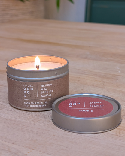 Natural Wax Scented Candle – Travel Tin (100g)