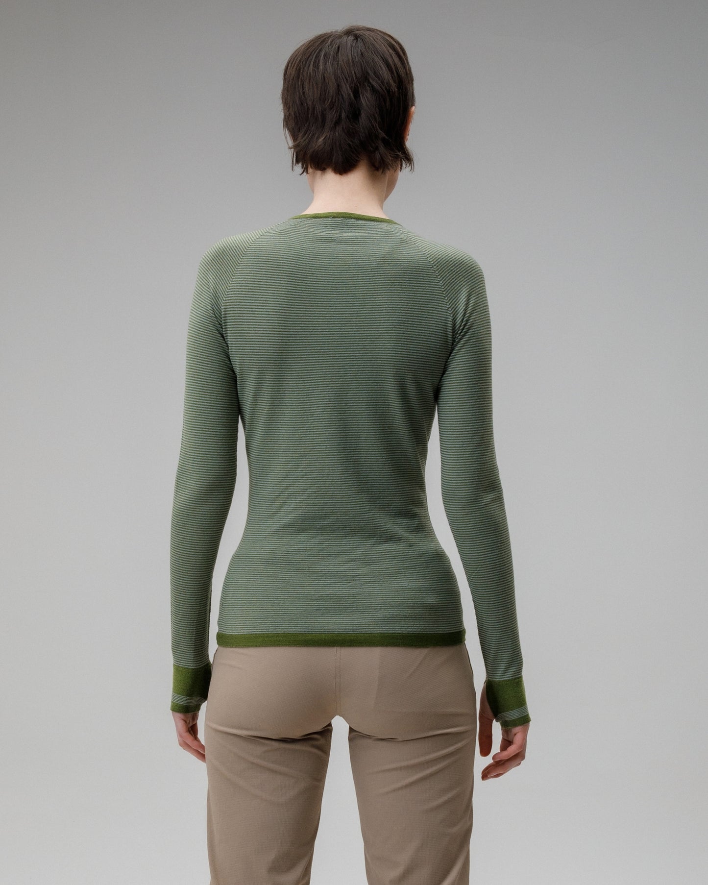 Fern Stripe Merino Base Layer