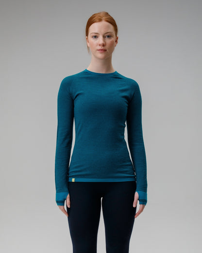 Fern Stripe Merino Base Layer
