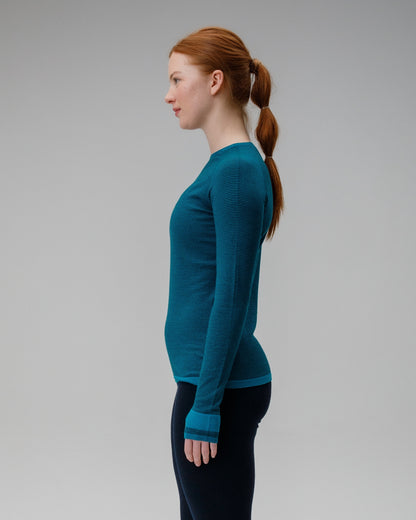 Fern Stripe Merino Base Layer