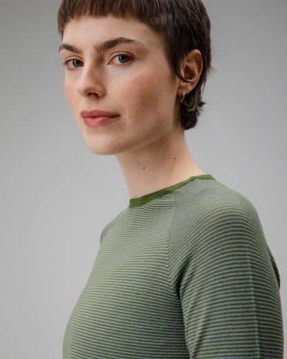 Fern Stripe Merino Base Layer