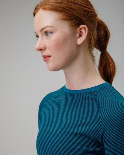 Fern Stripe Merino Base Layer