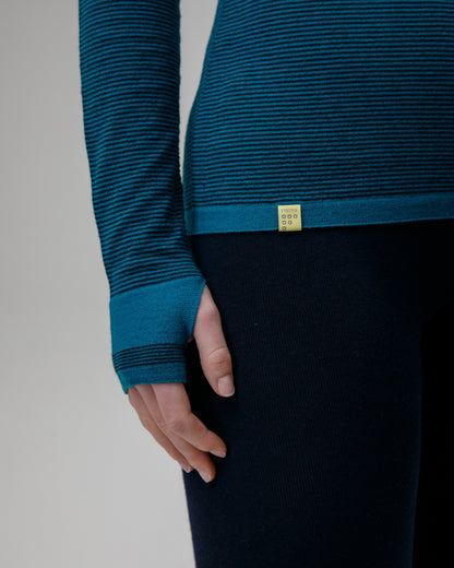 Fern Stripe Merino Base Layer