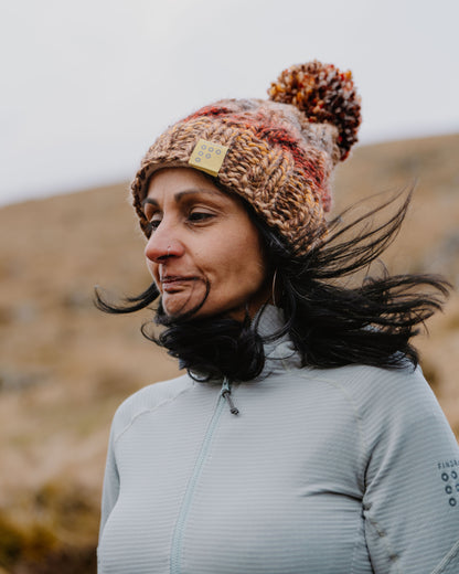 Merino Blend Cable Bobble Hat
