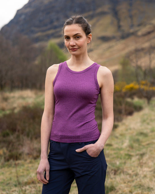 Alys Merino-Lite Printed Vest Top