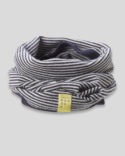 Betty Merino Fine Stripe Neck Warmer