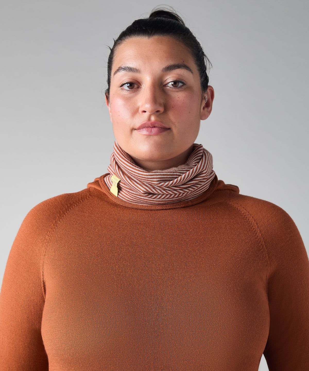 Betty Merino Fine Stripe Neck Warmer