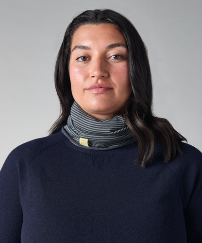 Betty Merino Fine Stripe Neck Warmer