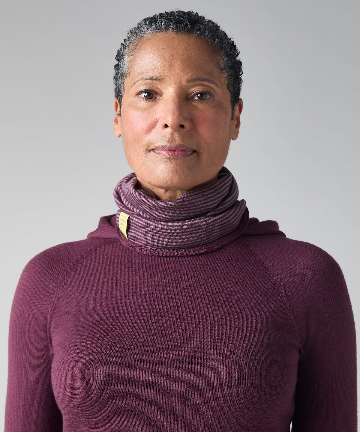 Betty Merino Fine Stripe Neck Warmer