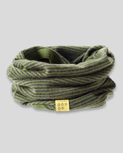 Betty Merino Fine Stripe Neck Warmer