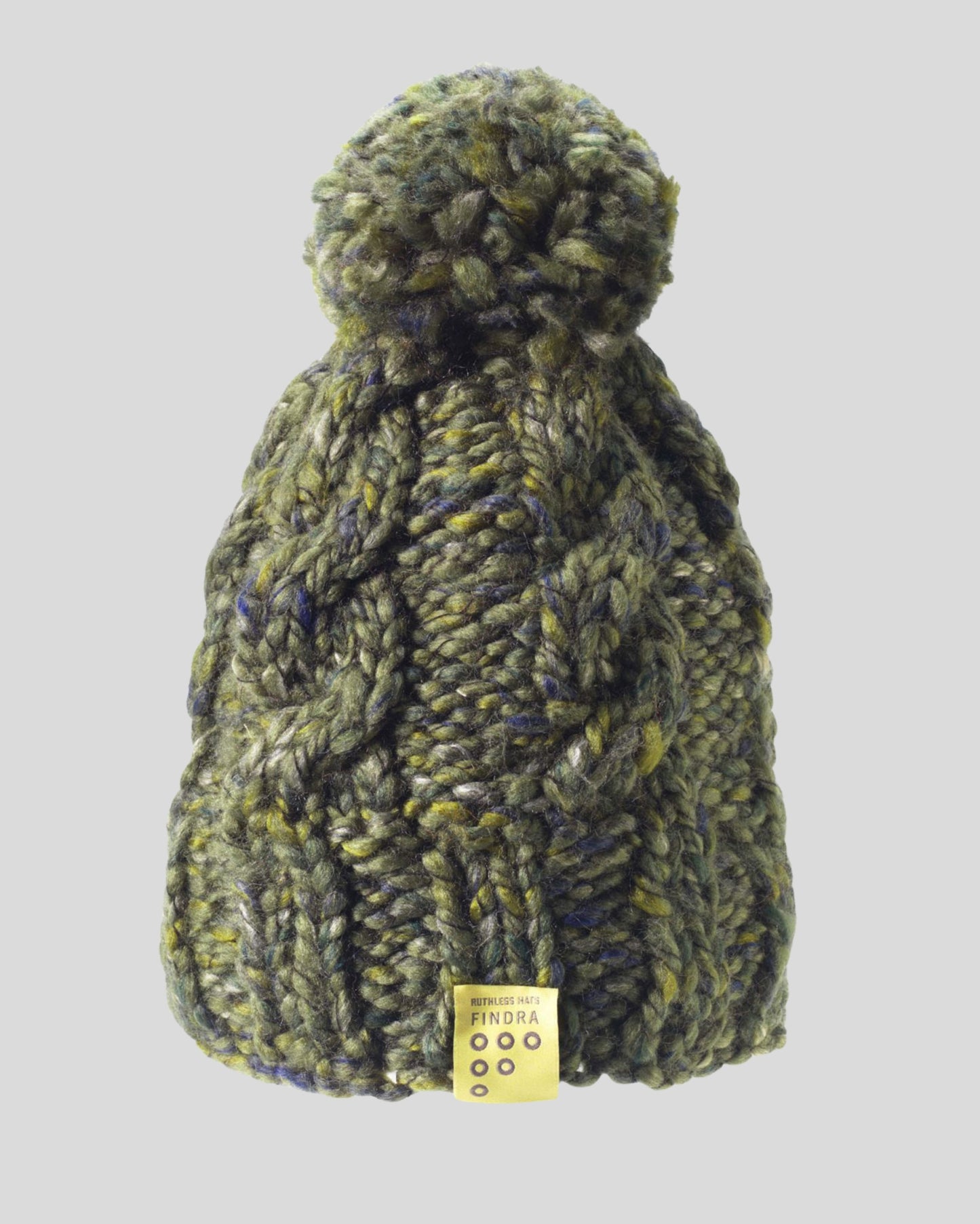 Merino Blend Cable Bobble Hat