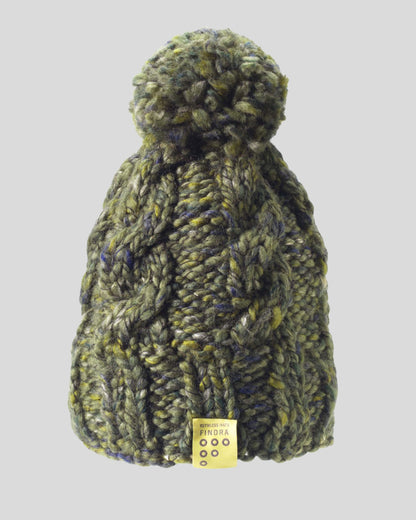Merino Blend Cable Bobble Hat