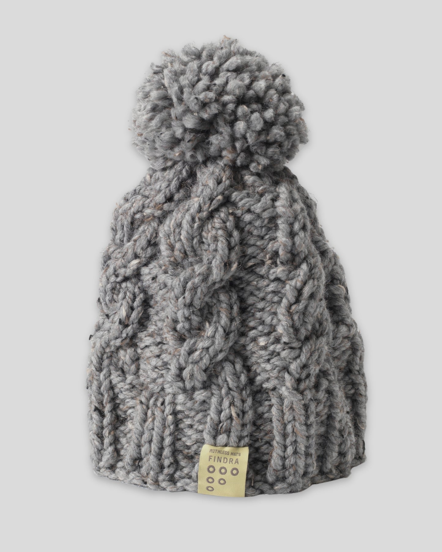 Merino Blend Cable Bobble Hat