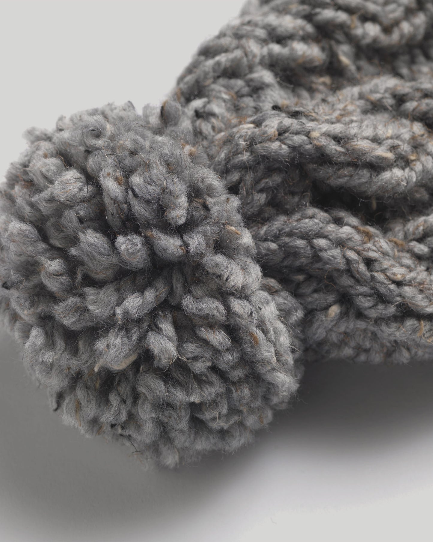 Merino Blend Cable Bobble Hat