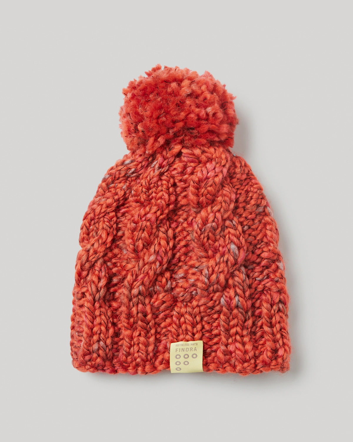 Merino Blend Cable Bobble Hat