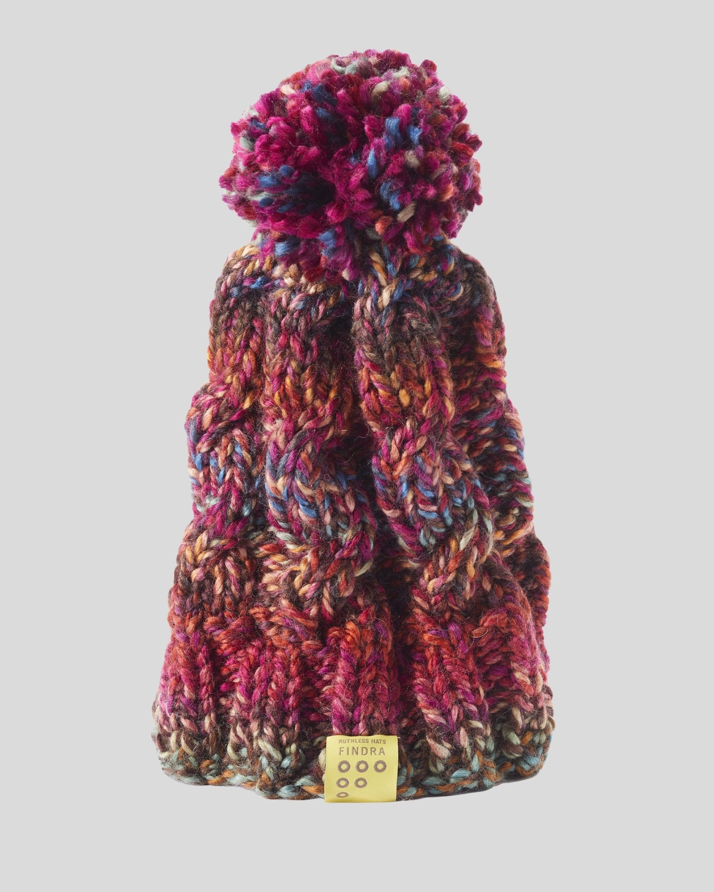 Merino Blend Cable Bobble Hat